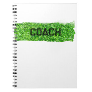 COACH Grass Turf Moderne Sport Team Notitieboek