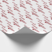 Coach Happy Birthday Large Grunge Baseball, Sport Cadeaupapier (Hoek)