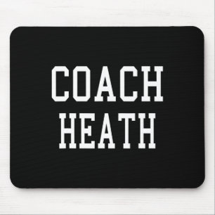 Coach Heath Custom Voetbal Voetbal Team Muismat