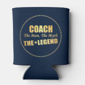 Coach het man de mythe van de legende blikjeskoeler (Achterkant)