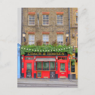 Coach & Horses, Covent Garden, Londen, Verenigd Ko Briefkaart