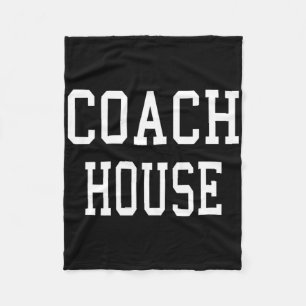 Coach House Aangepaste Voetbal Voetbal Team Fleece Deken