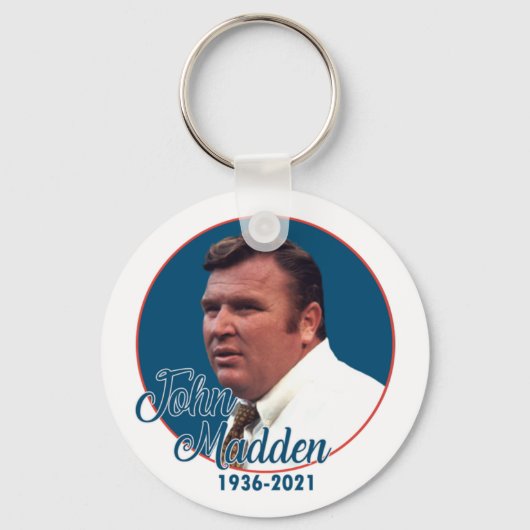 Coach John Madden Sleutelhanger (Voorkant)