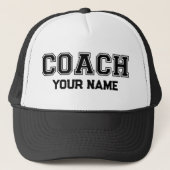 Coach Jouw naam Trucker Pet (Voorkant)