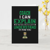 Coach Kaart (Gele Bloem)