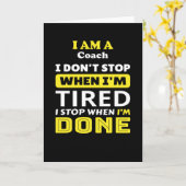 Coach Kaart (Gele Bloem)