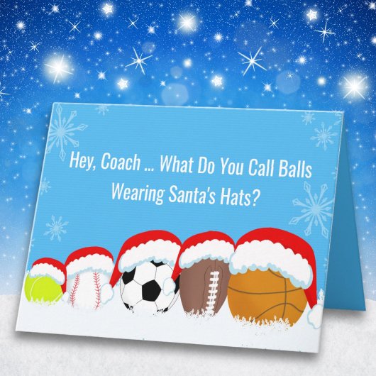 Coach Kerst Sportballen in Sinterklaas' Hoed Raads Kaart