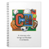 "Coach"-laptop Notitieboek (Voorkant)