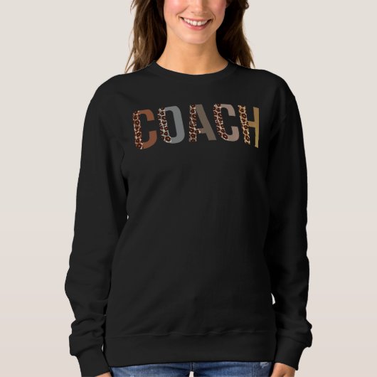 Coach Leopard Appreciezer voor vrouwen voor Trui (Voorkant)