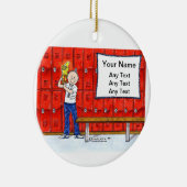 Coach - Mannelijk Keramisch Ornament (Rechts)