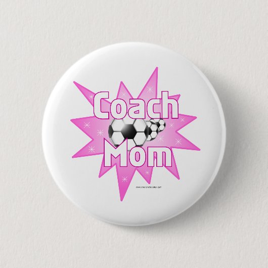 Coach Moeder Ronde Button 5,7 Cm (Voorkant)