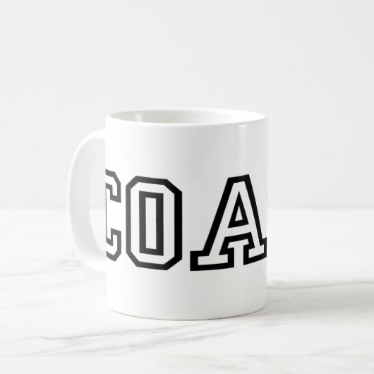 Coach-Mok Koffiemok (Voorkant links)