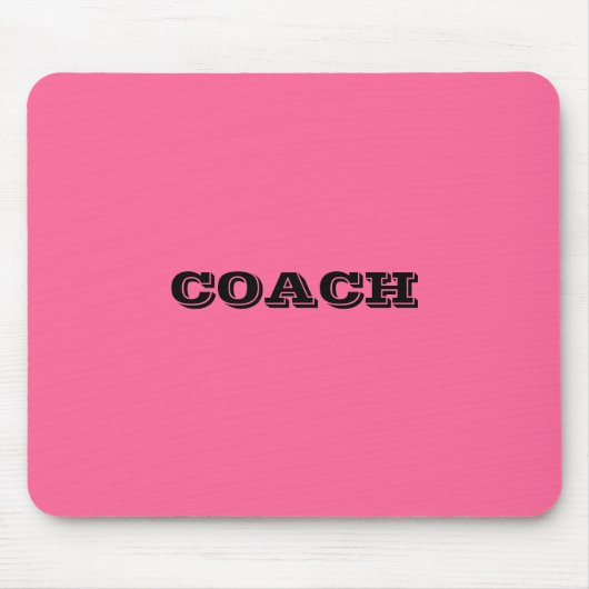 COACH MOUSEPAD MUISMAT (Voorkant)