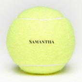 Coach Naam Tennisballen Gift (Voorkant)