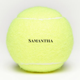 Coach Naam Tennisballen Gift
