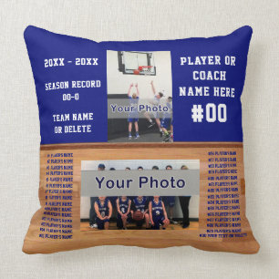 Coach of Senior Night Basketball Gift Ideeën, FOTO Kussen