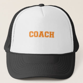 Coach Oranje lettertype Trucker Pet