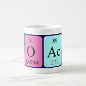 Coach periodieke lijstnaam mok (Center)