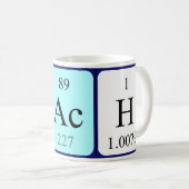 Coach periodieke lijstnaam mok (Voorkant rechts)