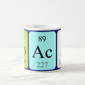 Coach periodieke lijstnaam mok (Center)