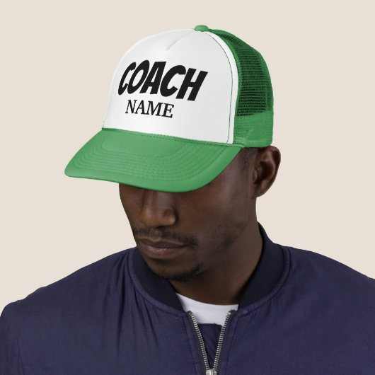 COACH PERSONALIZED TRUCKER HAT TRUCKER PET (In situ)