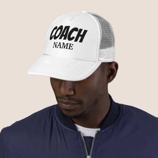 COACH PERSONALIZED TRUCKER HAT TRUCKER PET (In situ)