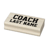 Coach - Persoonlijke achternaam Rubberstempel (Stempel)