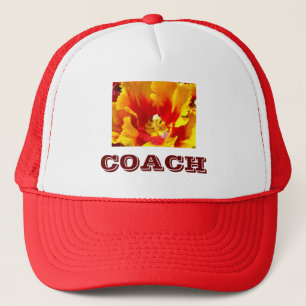 COACH petten op maat Sportteam petten Rood