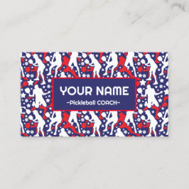Coach Pickleball American pickleball Visitekaartje