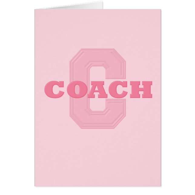 COACH PINK (Voorkant)
