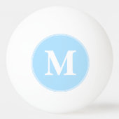 Coach Player Monogramed Initiaal Table Tennis Beer Pingpongbal (Voorkant)