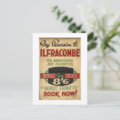 Coach-reis naar Ilfracombe, Devon, Verenigd Konink Briefkaart (Staand voorkant)