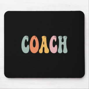Coach Retro Groovy  Vrouwen Fijne Eerste Dag Muismat