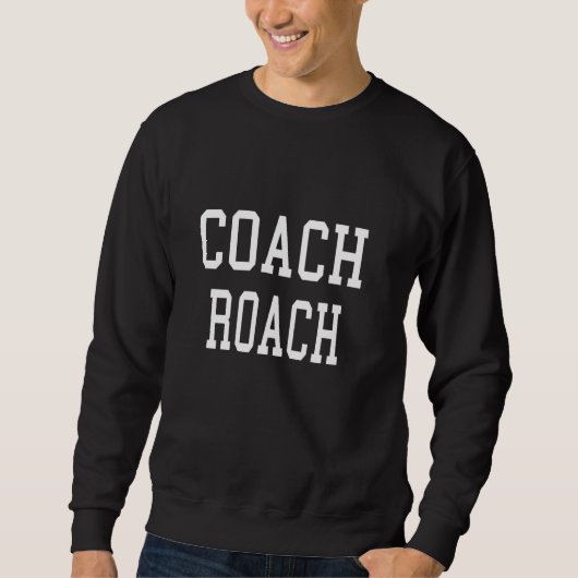 Coach ROACH Aangepast Football Voetbalteam Trui (Voorkant)