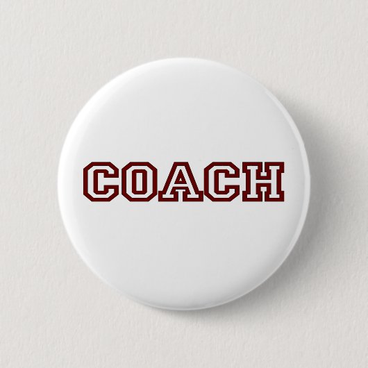 Coach Ronde Button 5,7 Cm (Voorkant)