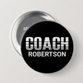 Coach Ronde Button 7,6 Cm (Voorkant /achterkant)