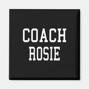 Coach Rosie Maatwerk Voetbal Voetbal Team Magneet