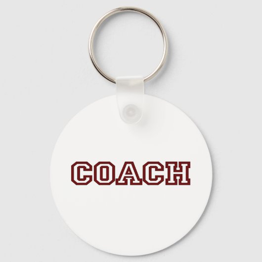 Coach Sleutelhanger (Voorkant)