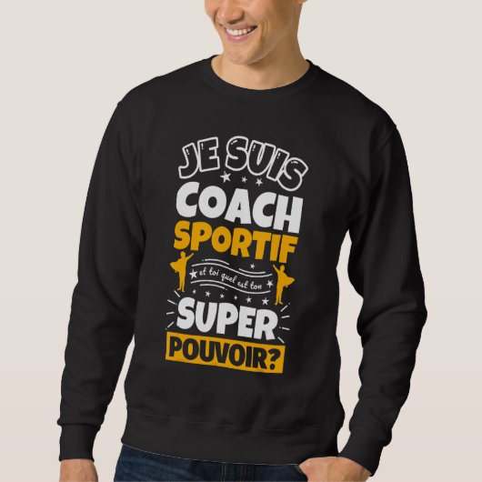 Coach Sportif Superheld Trui (Voorkant)
