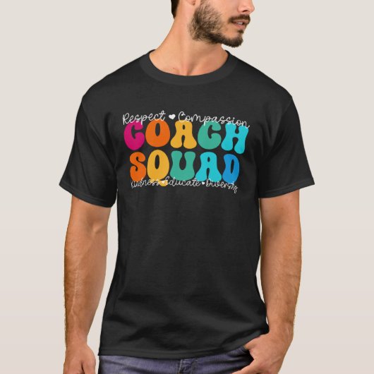 Coach Squad Appreciation Week Back to School T-shirt (Voorkant)