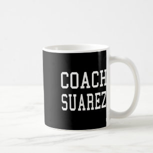 Coach Suarez op maat gemaakte voetbal voetbal honk Koffiemok