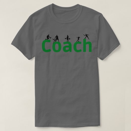 coach t-shirt (Design voorkant)