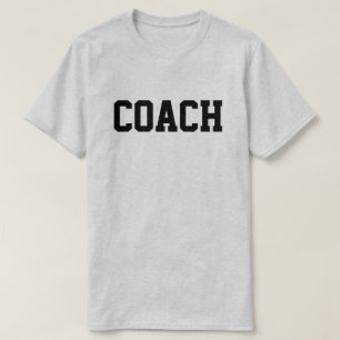 COACH T-SHIRT (VOOR EN ACHTER)