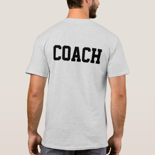 COACH T-SHIRT (VOOR EN ACHTER) (Achterkant)
