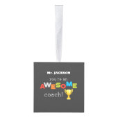 Coach Teacher Appreciation Trophy, Geweldige Decoratie (Rechts)