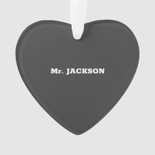 Coach Teacher Appreciation Trophy, Geweldige Ornament (achterkant)