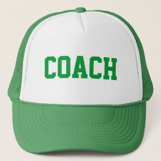 COACH Trucker Hat {groen} Pet