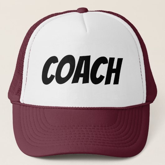 COACH TRUCKER HAT PET (Voorkant)