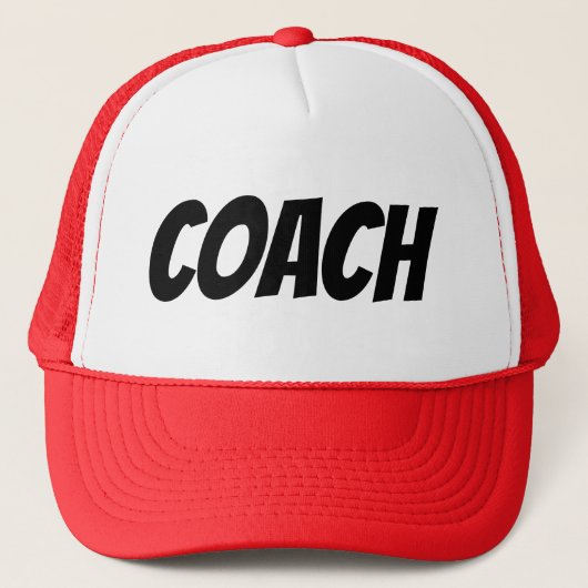 COACH TRUCKER HAT PET (Voorkant)
