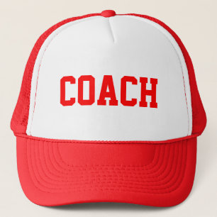 COACH Trucker Hat {Rood) Trucker Pet